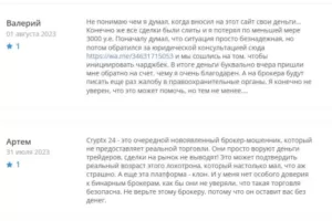Cryptx 24 отзывы о брокере и проверка